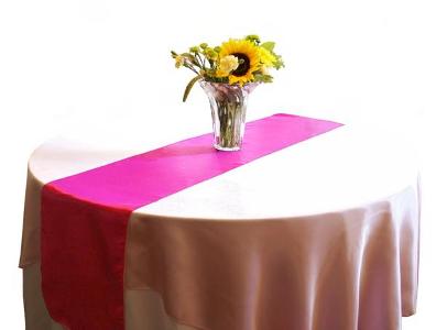 Fushia Table Runner, Hot Pink, Tabnle Runner