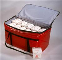 Hot or Cold Insulated Delivery Food Carrier 24x14x14, Chafing Pans